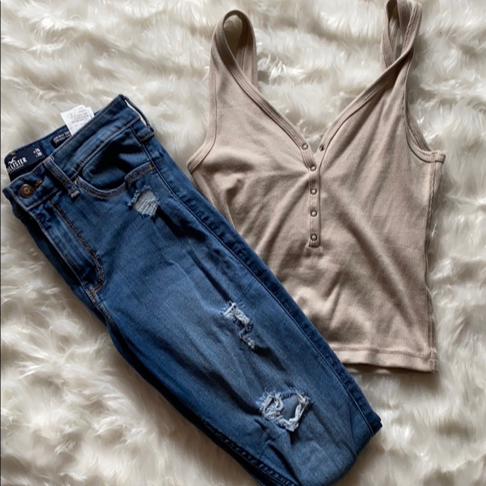 Hollister High rise super skinny